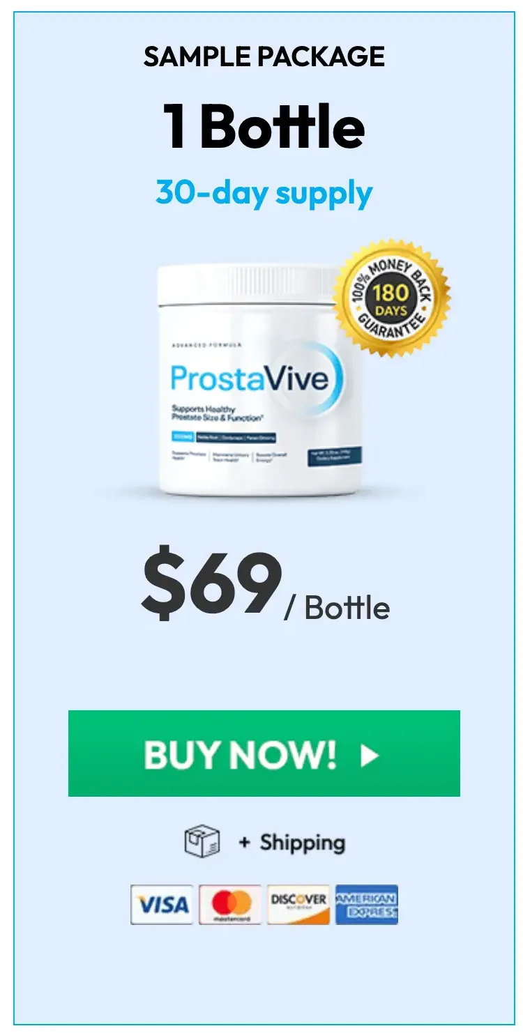 ProstaVive Buy 1 Bottle